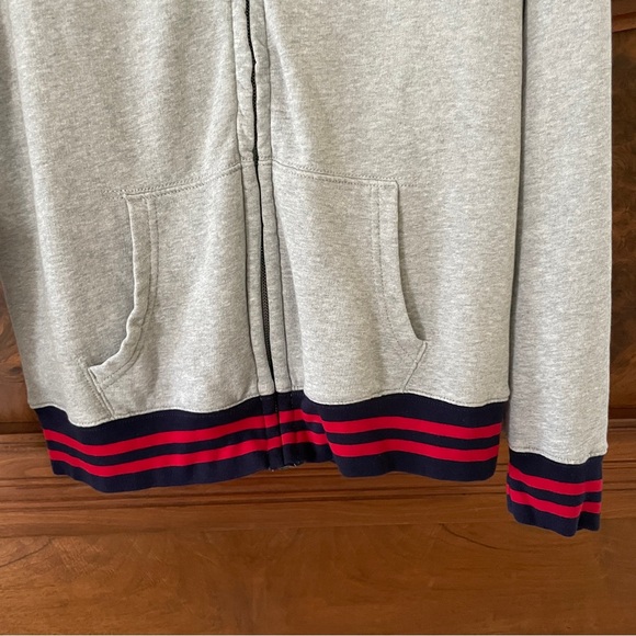 Polo Ralph Lauren Big Pony Navy & Grey Full Zip Hoodie Sweatshirt XL/TG 18-20 - Picture 12 of 15